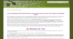 Desktop Screenshot of heartsdesirecoaching.com
